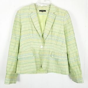 Louben Striped Blazer Size 10
